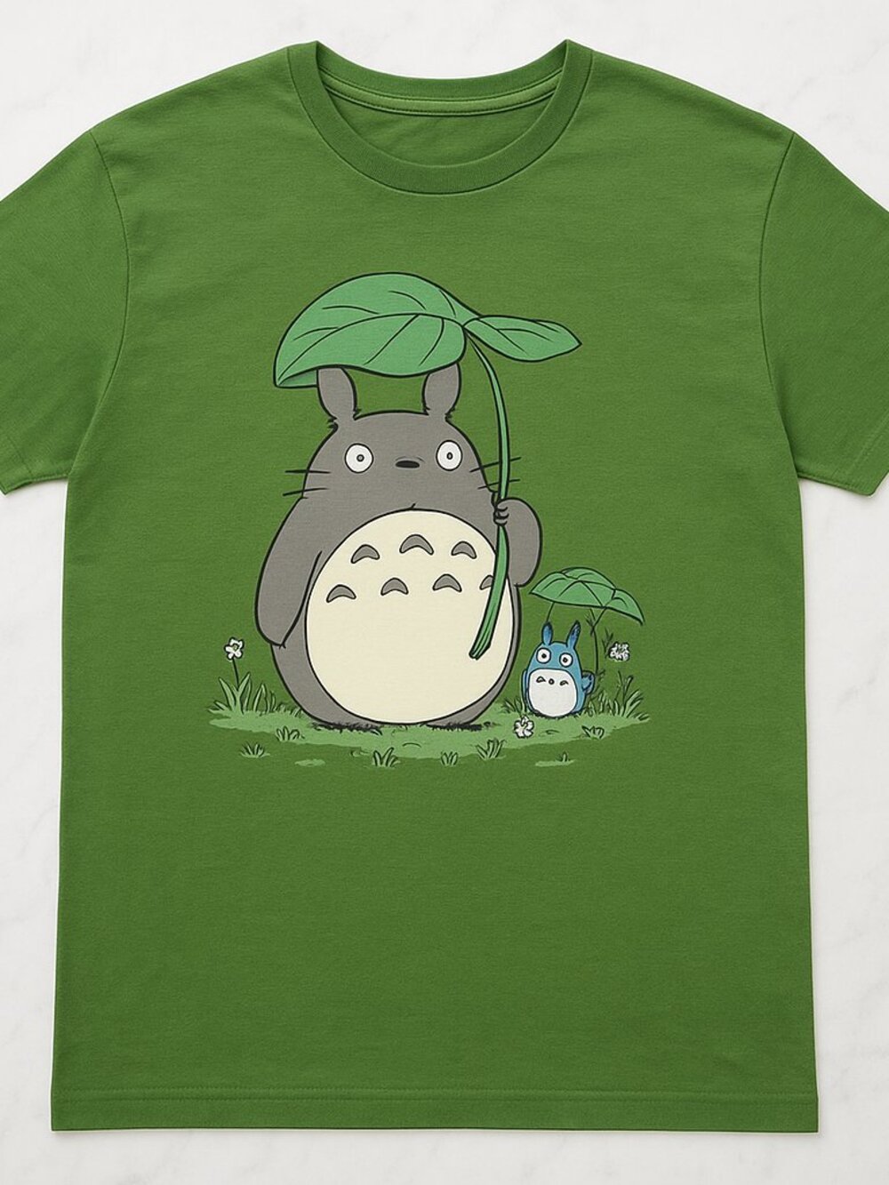 Green Totoro Graphic T-Shirt